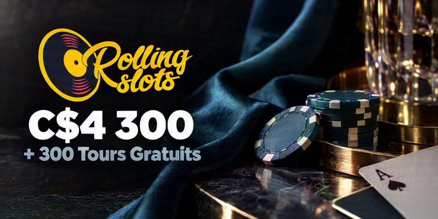 Best RTP casinos Rolling Slots C$4 300 + 300 Tours Gratuits